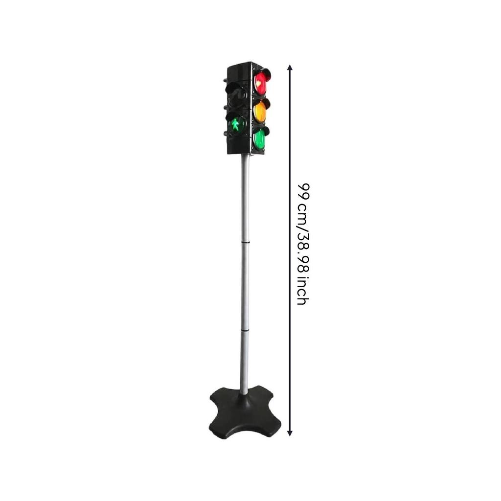 Traffic Light Toy Simulation Lamp Interactive for Preschool