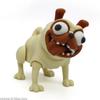 Мопс Милый 3D Печатная Фигурка Многосуставная Подвижная Забавная Абстрактная Для Домашнего Настольного Декора Аксессуары Уникальный Подарок Для Детей
