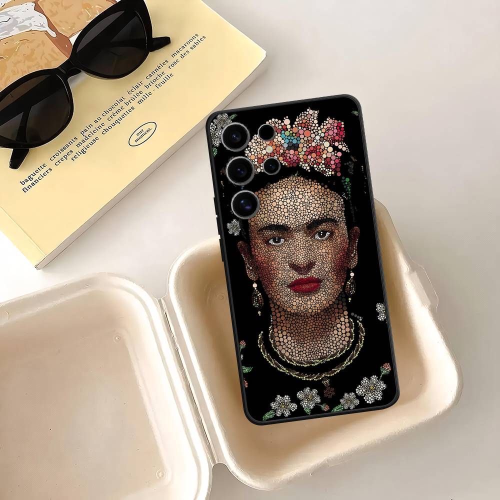 Модный Чехол F-Frida K-KahlosS Для Samsung Galaxy Case S25 S23 S22 S21 S30 S20 S10 Ultra Plus FE Мягкий Чехол из ТПУ