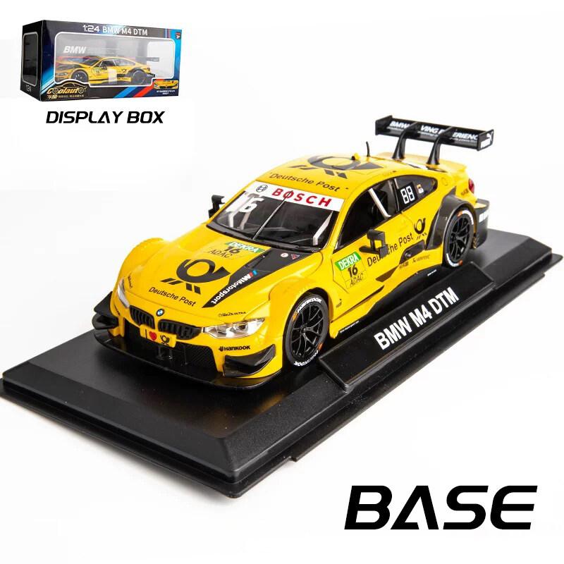 1/24 масштабная модель автомобиля для BMW IM M4 GT3 гоночный автомобиль спортивный гоночный автомобиль модель игрушки пресс-литье из металлического сплава миниатюрная копия