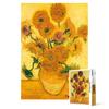 150 Piece Jigsaw Puzzle - 14 Sunflowers, Popular Korean Puzzle