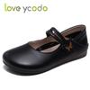 love ycodo Брендовые женские и студенческие летние мокасины и лоферы из натуральной кожи