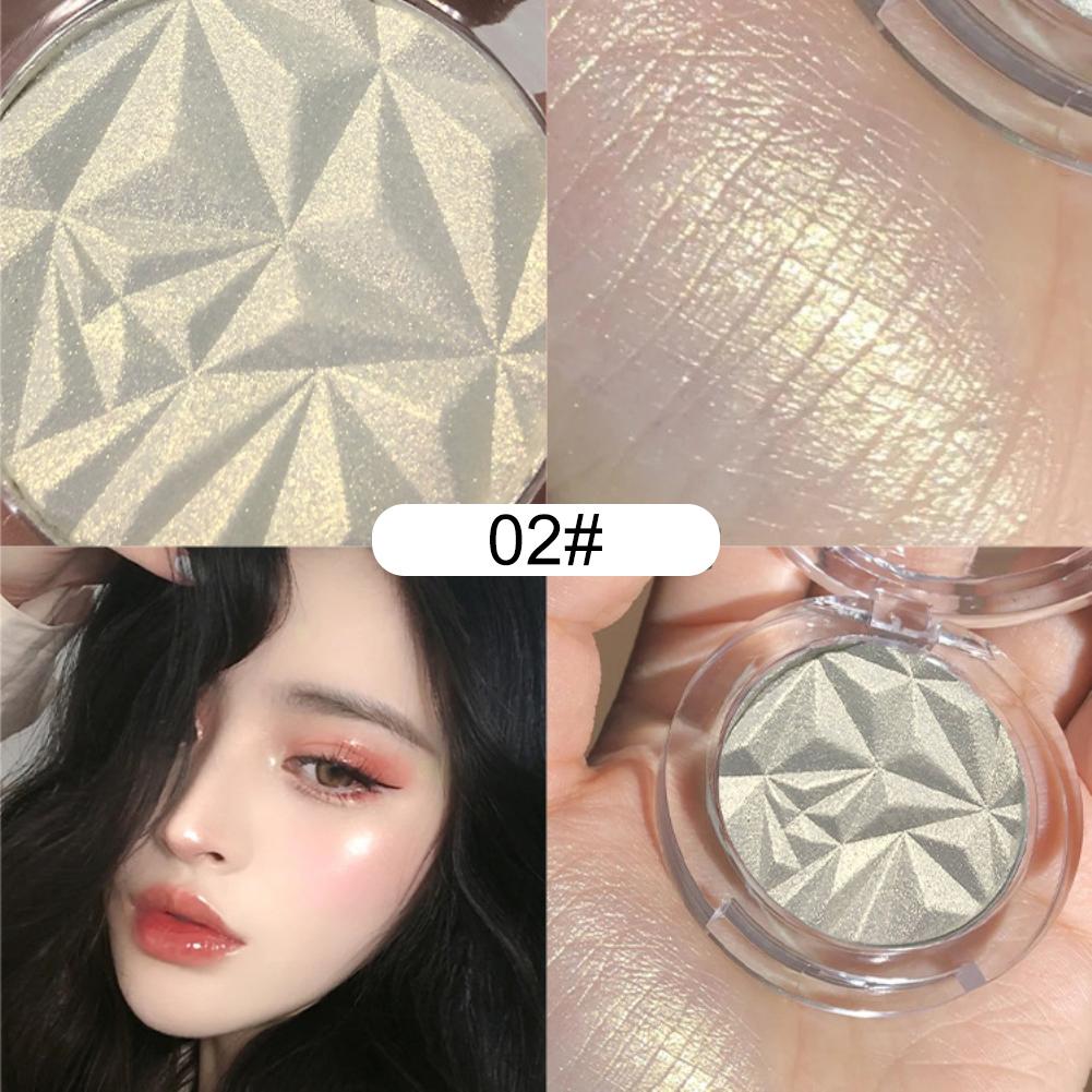 3 Colors Face Highlighter Makeup Powder Glitter Glow Face Contour Shimmer Brighten Highlight Cosmetics