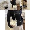 Wholesale High-end Large Capacity Bucket Bag Women Bags Spring New Fashion Street Trend Chain Single Shoulder Messenger Bag White