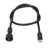 Кабель USB C Папа-Папа Длина 0,5 м IP67 IP68 Водонепроницаемый Прямой штекер Удлинительный шнур Type C 30 В