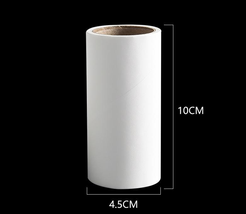 Многоразовый разрывной рулон бумаги липкий роликовый пылеулавливатель для удаления шерсти домашних животных одежды ковров сменная щетка для чистки волос
