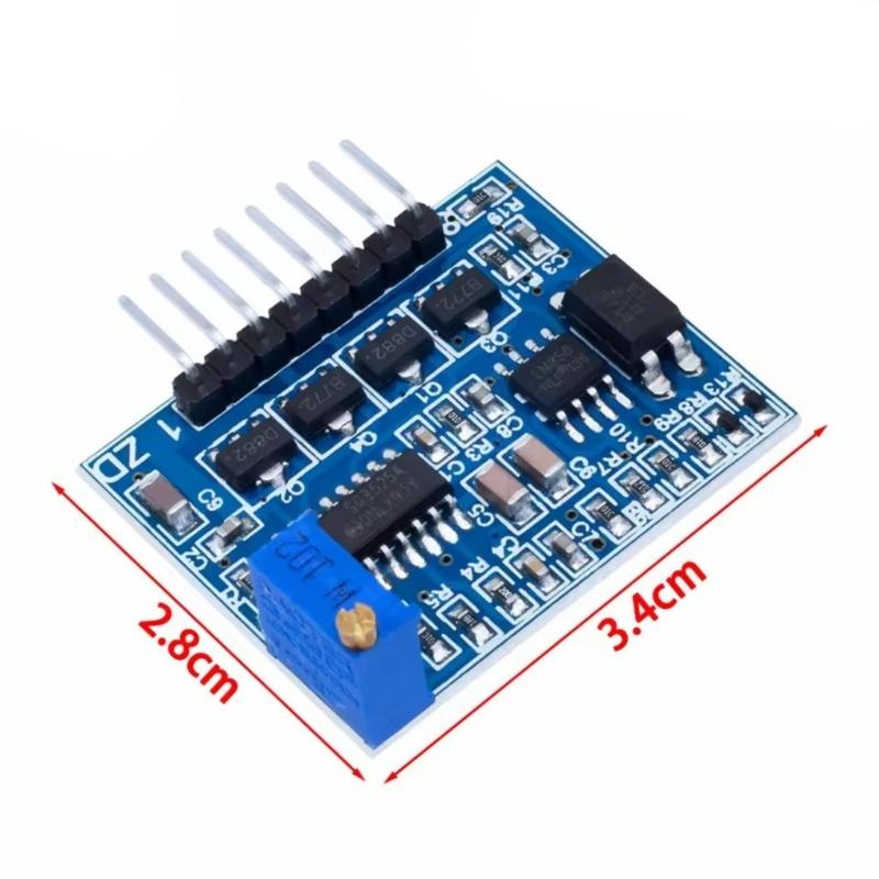 Double Channel Op Amp SG3525 LM358 Inverter Driver Module Board with 1A Output Capacity Precise Power Control  8V-12V