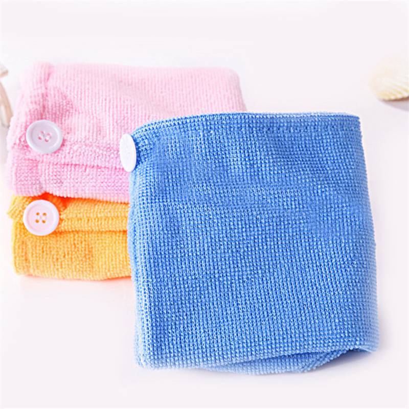 Wiping Hair Towel Hair-Drying Cap Head Towel Hair-Drying Girls Head Ordinary Fiber