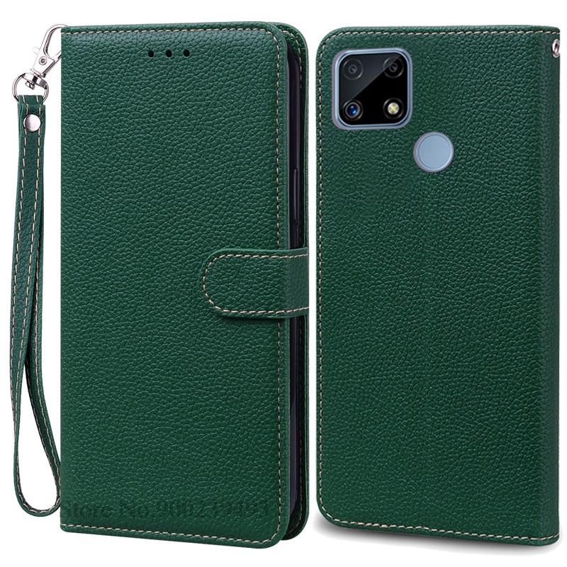 Чехол RealmeC25 C25 s C25 Y, силиконовый кожаный чехол-кошелек для OPPO Realme C25, чехол C25S Fundas для Realme C25Y, чехол Fundas