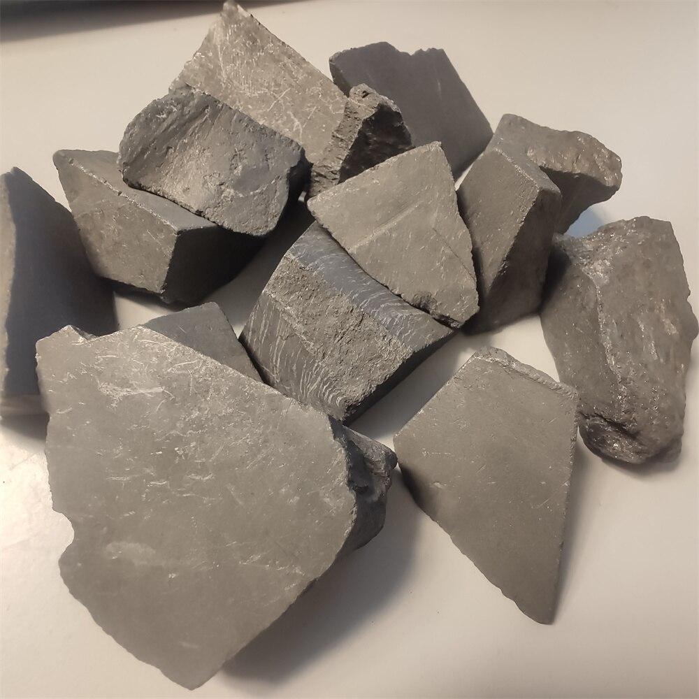 Natural Raw Shungite Stone Crushed Stone Mineral Sample Raw Stone Fishbowl Stone Home Decoration Stone Craft