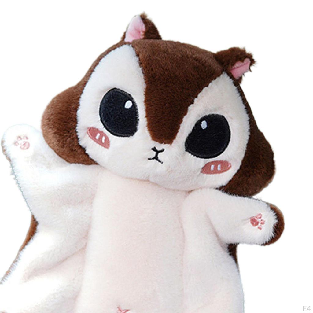 Очаровательная плюшевая игрушка-брелок в виде белки для детей и взрослых