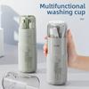 Дорожный туалетный набор, включая стакан для полоскания и стакан для ополаскивателя для рта. Это незаменимый и удивительный предмет для путешествий. Портативный бокс для хранения зубных щеток