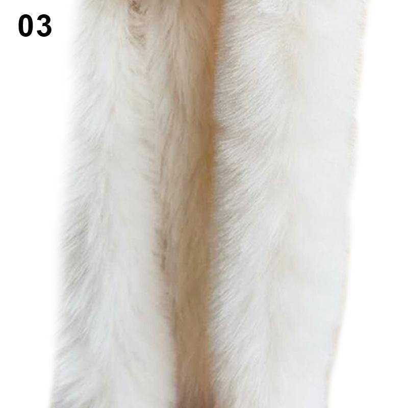 Искусственный мех кролика, имитирующий мех кролика Рекс, манжеты, окантовка Ханьфу, цветной мех кролика, зимний теплый искусственный мех, окантовка из искусственной кожи