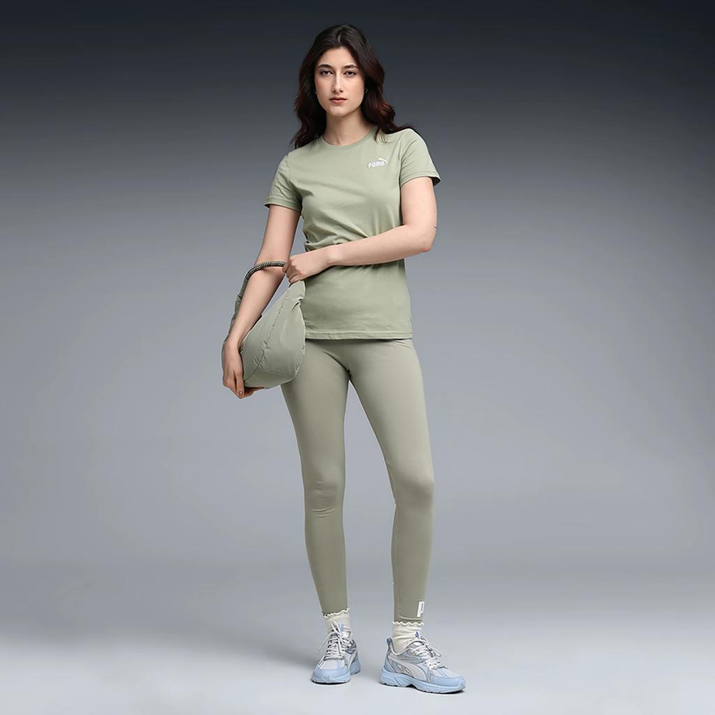 Puma ESS SMALL NO.1 LOGO women's T-shirt green 68237382 r XS