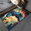 Colorful Gaming Controller Print Carpet for Living Room or Bedroom Decor Suitable for use as an anti-slip for living room bedroom sofas