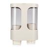 Paper Cup Dispenser Plastic Double Holder for Water Dispenser Restaurant Hotel Office Use