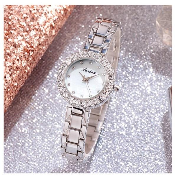 Fasina Новые женские часы ручной работы, индивидуальный набор из пяти предметов, модные трендовые легкие роскошные женские часы, популярные корейские часы