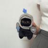 Black Cavalier Cat Plush Keychain Toy Cartoon Knight Cat Stuffed Doll Pendant Car Key Ring Backpack Bag Decor Kid Gift