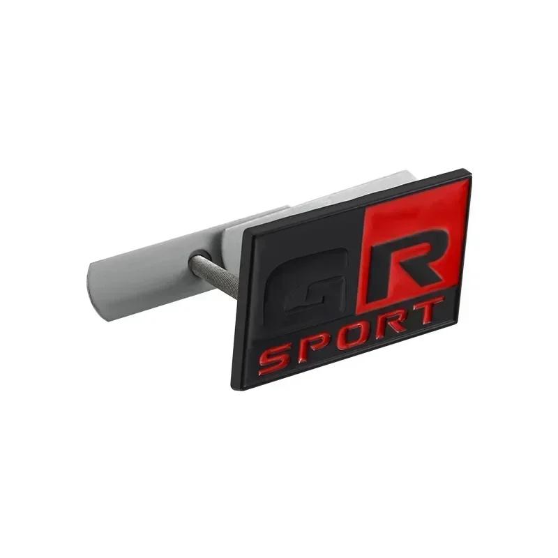 1 шт. Значок-эмблема передней решетки радиатора автомобиля GR GR Sport для GR Sport Yaris 86 Hilux Supra C- HR Rav4 Aqua Auris Camry Prado Corolla Avensis