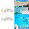 2Pack 45 Degree Hose Connector Replacement Kit Automatic Pool Cleaner for Zodiac W70244 W90146 R0532500 K12097 AXV151