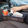 LED Light Car Seat Gap Storage  Box For VW Golf Amarok Phaeton GTI Passat Car Interior Storage Pocket Case Cup Holder keychain
