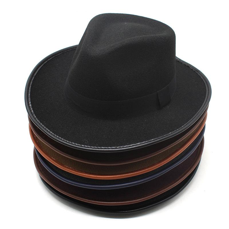Tibetan Top Hat, Western Cowboy Hat, Sun Hat, Men'S And Women'S Hats, Knight Hat, Hemmed Jazz Top Hat