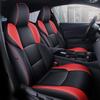 Индивидуальные чехлы на сиденья автомобиля для Toyota CHR 2019 2020 2025-2025 Водонепроницаемые кожаные подушки на сиденья Роскошный полный комплект Защитные аксессуары