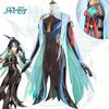 Game  Liyue Xianyun Cosplay Cloud Retainer Costume Dress Wig Chinese Style Costume For Women Halloween Party Suit