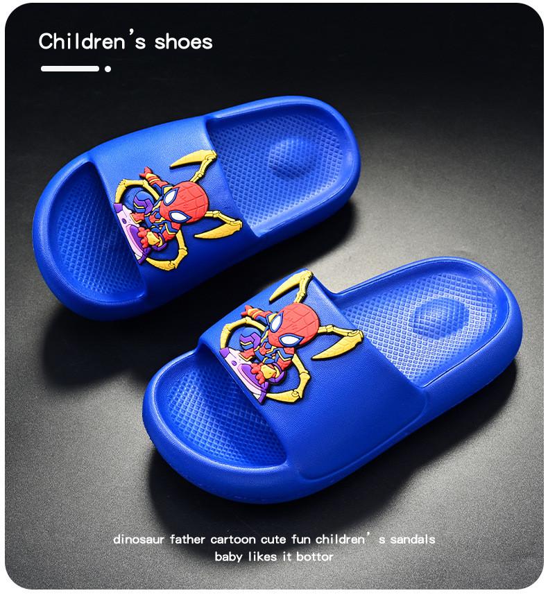 Comfortable Cartoon Style Children's Eva Slippers For Boys Non-slip Summer Footwear