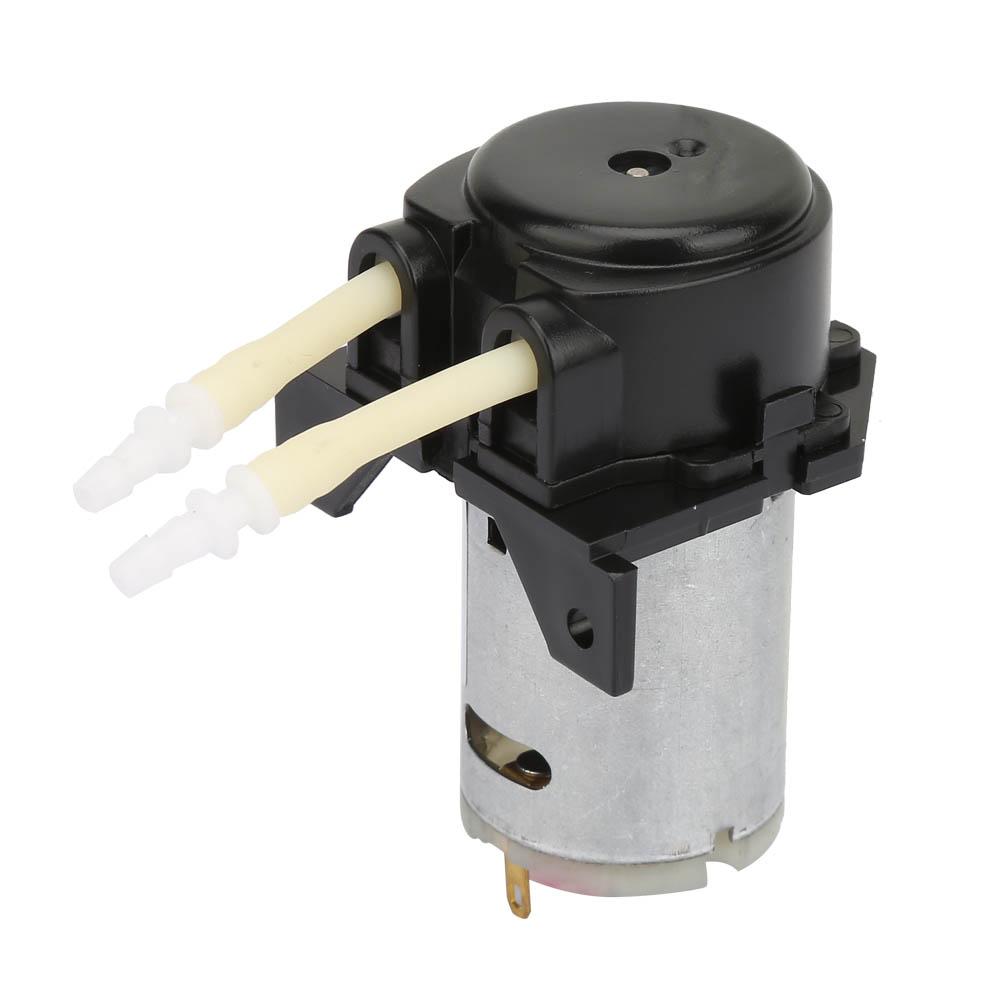 D-2 2*4mm 12V Peristaltic Liquid Pump Dosing Pump for Laboratory Analytic(Green)