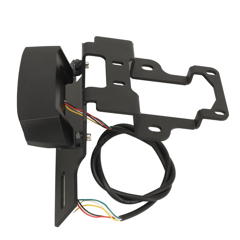 Держатель номерного знака мотоцикла с водонепроницаемым задним фонарем, устойчивым к ржавчине, подходит для KLX230 R KLX230SM