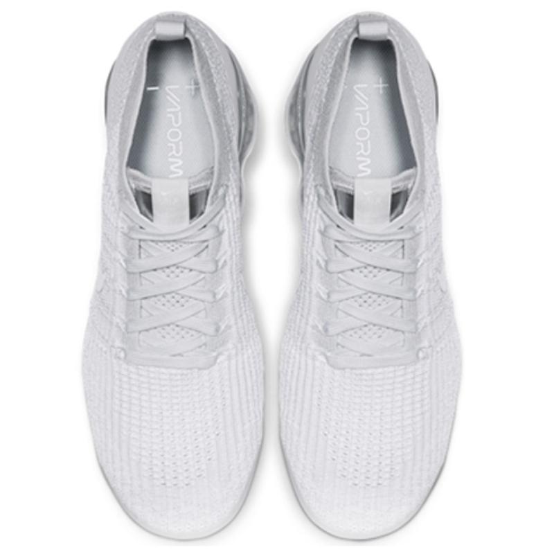 Nike Air VaporMax Flyknit 3 White Pure Platinum Running Shoes AJ6900-102