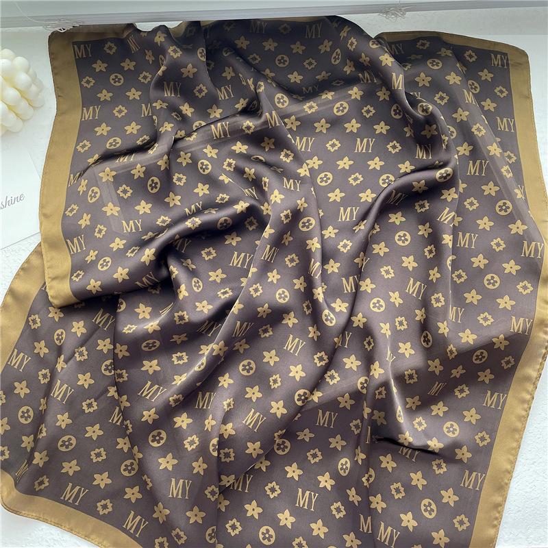 70 * 70 см новый шелковый маленький квадратный шарф для защиты шеи женщин профессиональный шарф универсальный шарф для волос шарф