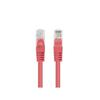 Lanberg Patchcord Cat.6 UTP 1M 10-pack Fluke Passed Red - 5901969436082