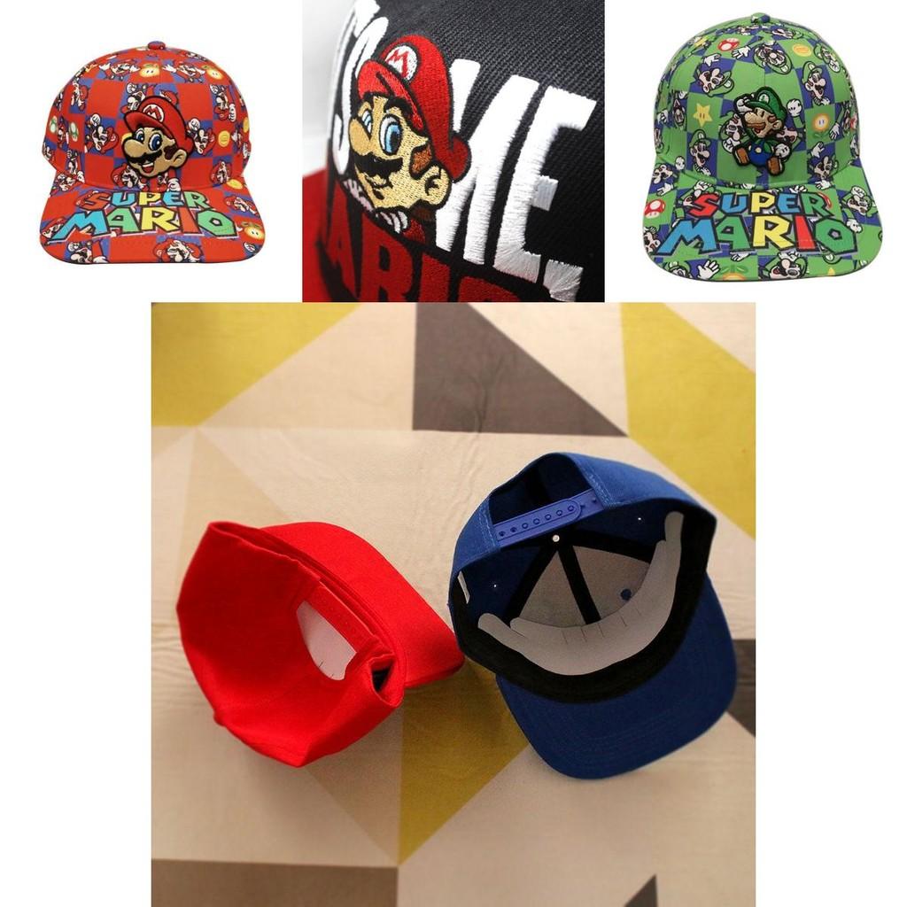 Стильная бейсболка-тракер Super Mario Luigi с регулируемой посадкой для всех