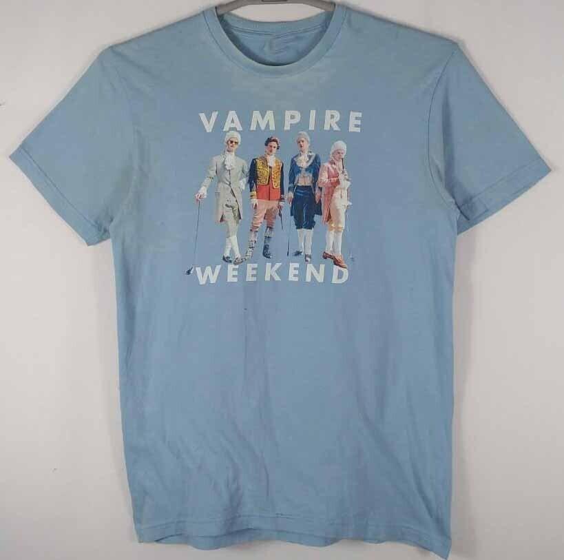 VAMPIRE WEEKEND LINE UP BAND Shirt Print On Light Blue Unisex UU005
