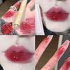 Florette прозрачная глазурь для губ Flower Love желе зеркальная губная помада водостойкая антипригарная чашка губная помада прозрачная корейская косметика