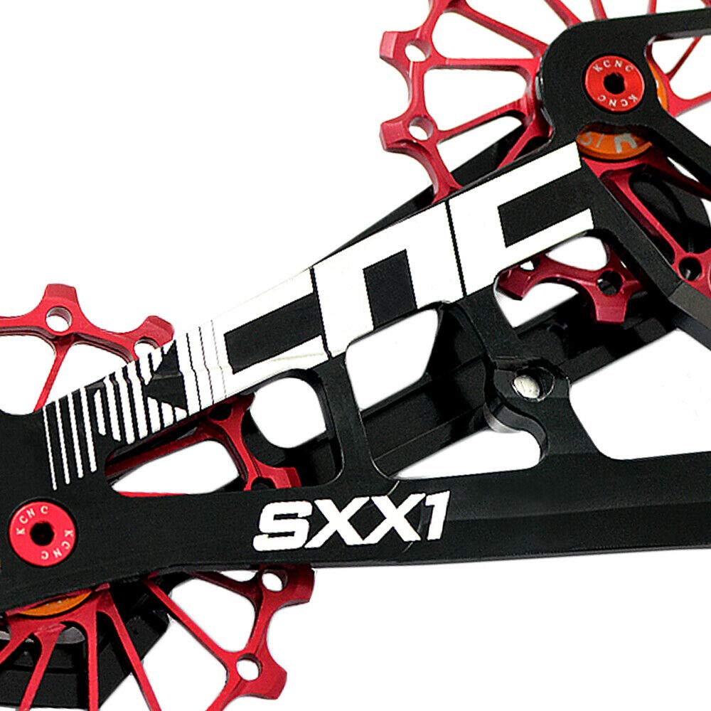 KCNC SXX1 MTB велосипедный увеличенный шкив колеса каркас OSPW для SRAM SK2104 Eagle, красный, KOT39-003,