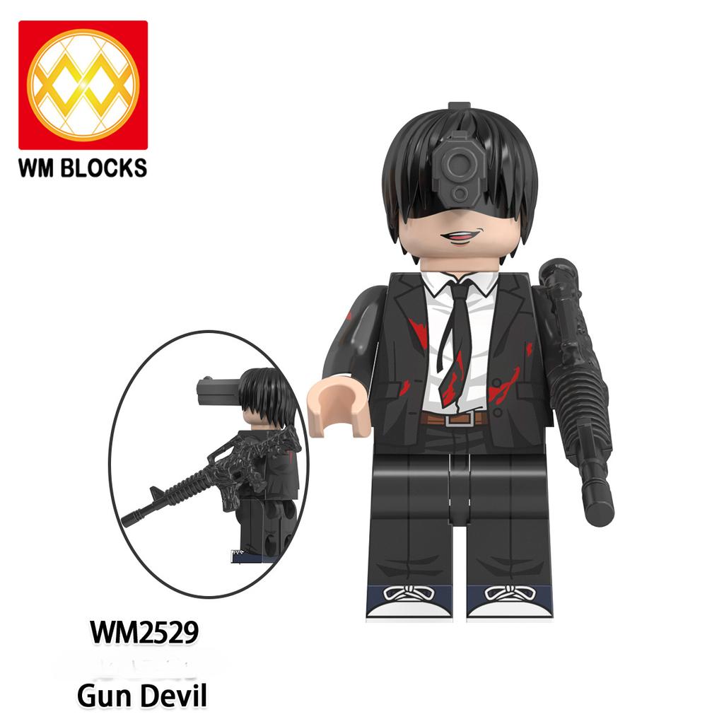 WM6159 Фильм Хэллоуин Фигурки Строительные блоки Игрушки Детская игрушка-строительный блок