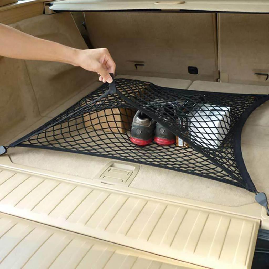 Universal Auto Car Trunk Cargo Storage Organizer Net Bag Mesh Luggage Holder