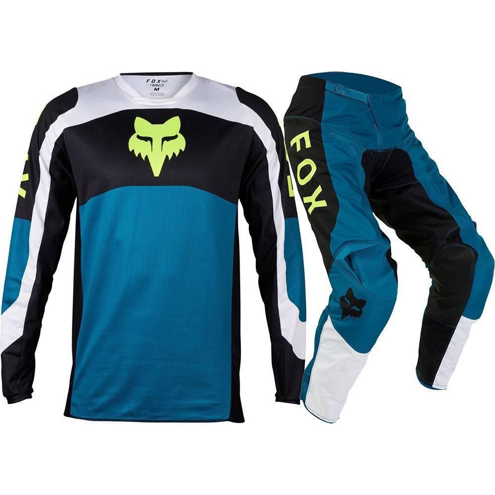 FOX Костюм для горного велосипеда, для даунхилла, для езды по бездорожью, мотоциклетная экипировка, гоночный костюм