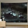 Bedroom Background Cloth Digital Printing Hanging Blanket Dormitory Bed Head Decoration Cloth Living Room Wall Cloth