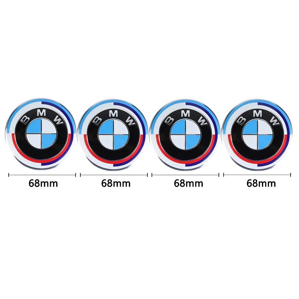 4Pcs 56MM/68MM Car Styling Wheel Center Cap Hub Covers For BMW G32 G30 G01 G02 G05 G06 G07 G26 G23 G22 F40 F20 Badge Accessories npdf01