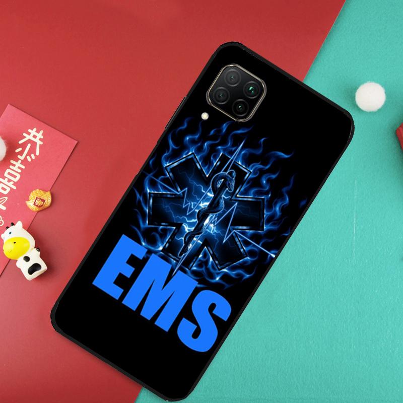 EMT EMS Medical Rescue For Huawei Nova 11 Pro 9 10 SE 7i 8i 11i 12i Y73 Y72 Y61 Y91 Y90 Y70 Y60 P30 P40 Lite Case