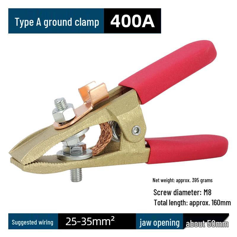 All-Copper Welding Ground Clamp