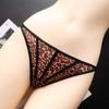 Нижнее белье, прозрачные кружевные сексуальные трусики с вырезом, женские сетчатые трусы с низкой посадкой для женщин