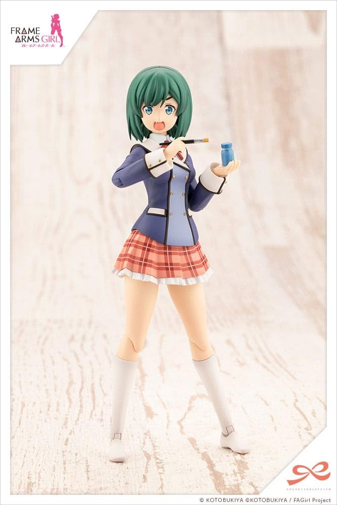 Пластиковый набор для моделирования садовых украшений Sosai Hisako Hisaki Winter Clothes Modeling Edition 15 см для девочек 1/10