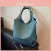 Solid Color Elegant Pu Inner Pocket Comfortable Double Straps Women Bags Travel