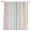 Color Vertical Stripes Modern Tulle Curtains For Living Room Bedroom Home Kitchen Window Sheer Curtains