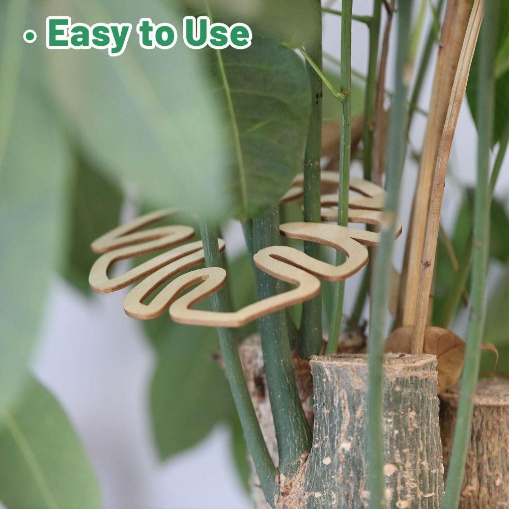 1/2PCS Support Branches Wooden Flower Stem Holder Plant Retaining Support  for Flower Lovers